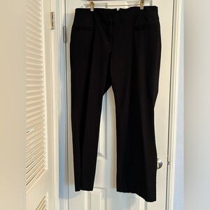 Lane Bryant Black Trouser Pants 18